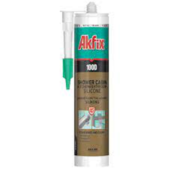 SA061 AKFİX 100D DUŞAKABİN SİLİKONU ŞEFFAF 280 ML