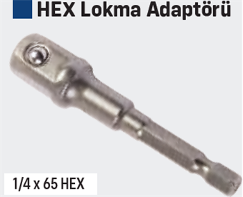 2566 GFB HEX LOKMA ADAPTÖRÜ 1/4X65