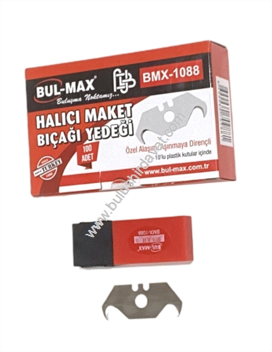BULMAX MAKET BIÇAĞI FALÇATA YEDEĞİ KANCALI (10 ADET) BMX1088