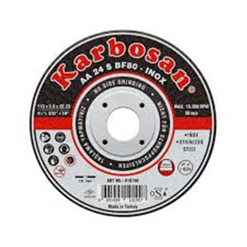 KAR910380 KARBOSAN İNOX KESİCİ 115 LİK