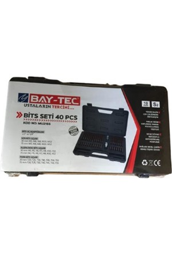 BAYTEC OTOMOTİV BİTS SETİ 40 PCS MU2155