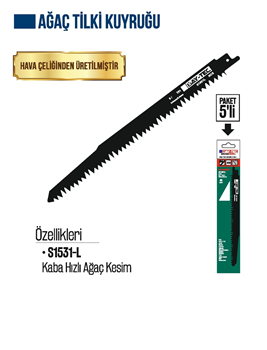 BAYTEC S1531L TİLKİ KUYRUĞU AĞAÇ MK2315  5 Lİ PAKET 