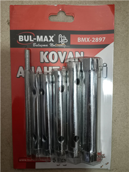 BULMAX KOVAN ANAHTAR SETİ 6 PARÇA BMX2897